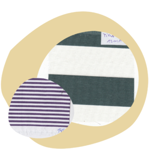 Tissus upcyclés Collection Transat Tapis Acupression Igla