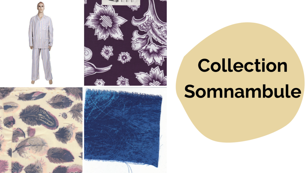photo de tissus collection somnambule