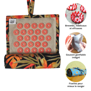 Mini Riviera 3 roule tapis d'acupression Igla