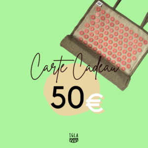 Carte cadeau Igla Tapis acupression 50